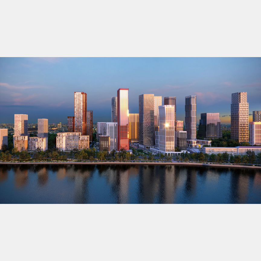 1-к. квартира, 43,4 м², 6/42 эт.