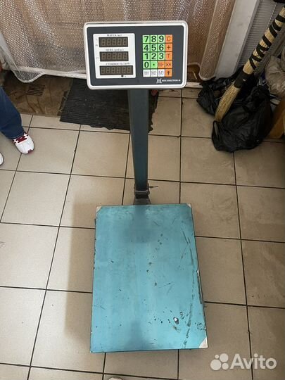 Весы электронные бу