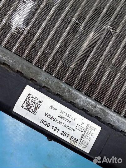 Радиатор двс VW Golf VII (2012-2021)