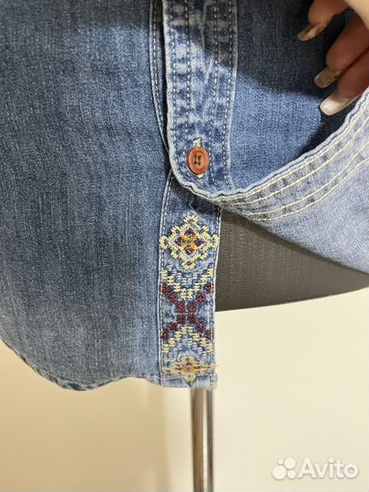 Рубашка под джинс Bershka XS