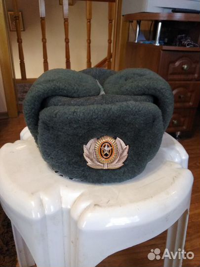 Шапка ушанка военная