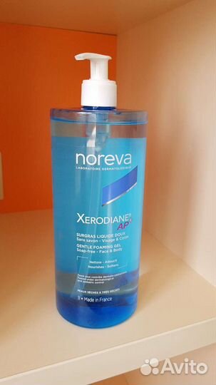 Noreva xerodiane ap+ гель для душа 1 литр