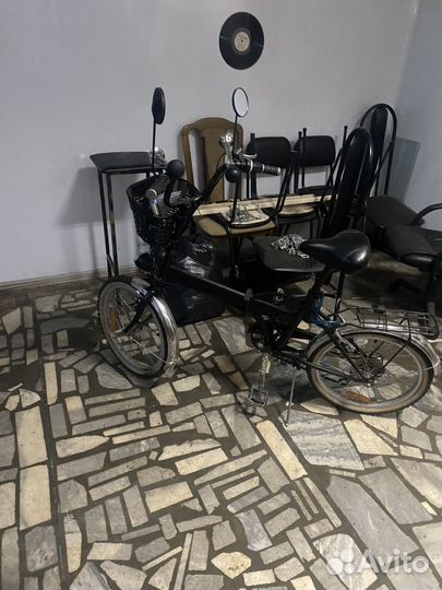 Велосипед в стиле ретро