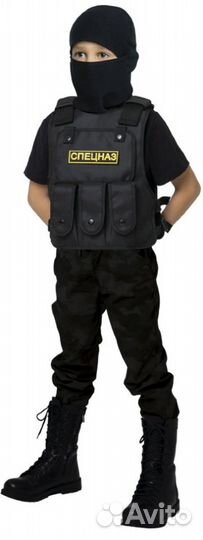 Детский игровой набор Спецназ с бронежилетом да-сп