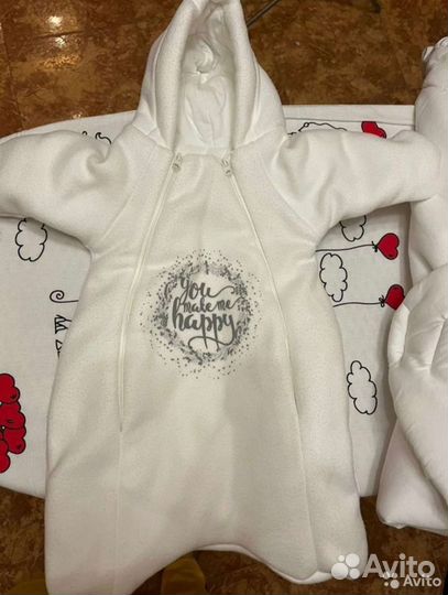 Конверт на выписку + комбинезон