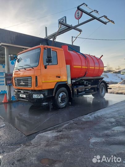 Вакуумная машина маз 5340