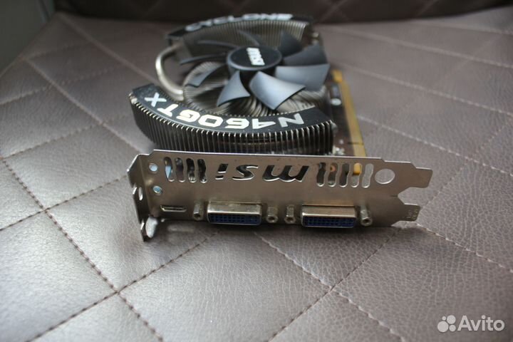 GTX 460 Msi 768mb gddr5 работает