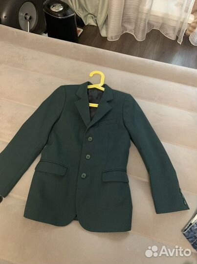 Школьный костюм, школьная форма, пиджак + жилетка