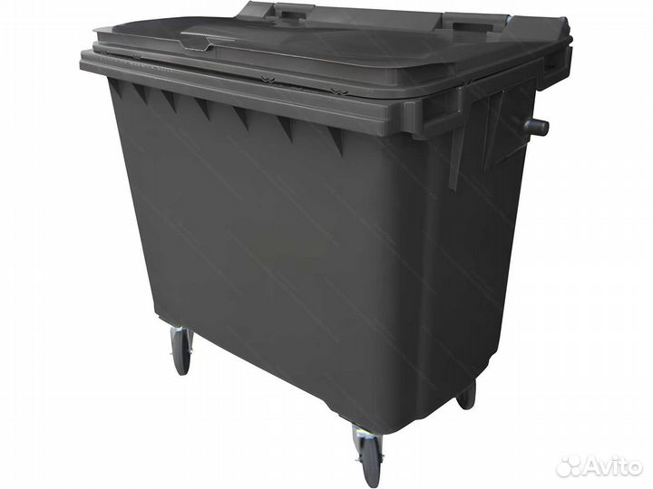 Мусорный пластиковый бак 770л П-3209