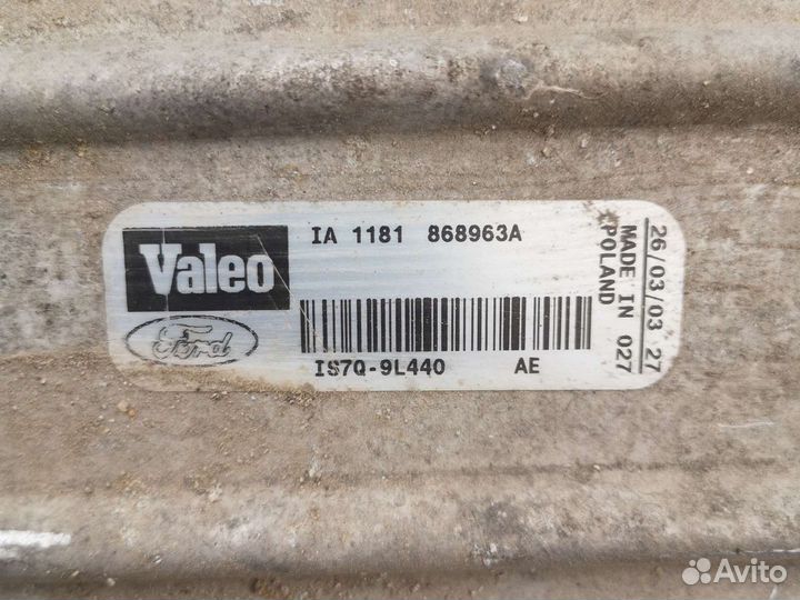 Интеркулер ford mondeo 3