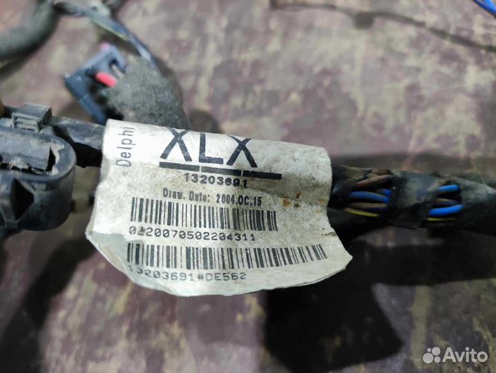 Проводка двери Opel Vectra C передняя левая