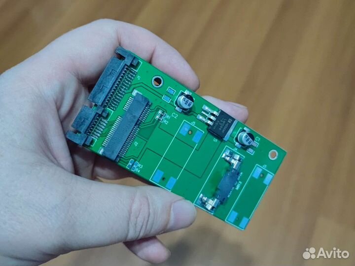 Переходник с msata на SATA