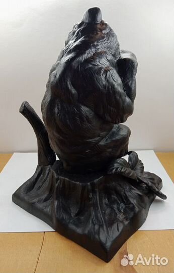 Часы настольные Медведь на пне Урал Касли (024085)