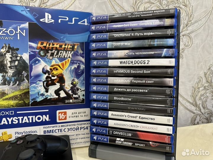 Sony PS4 Slim 2 Ревиязия 10/10 состояние