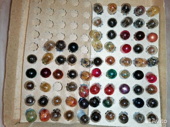 Лампочки и запчасти для гирлянд СССР