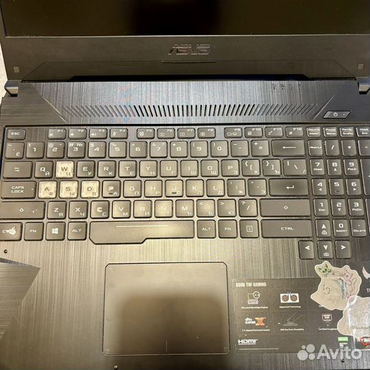 Игровой ноутбук asus FX505DD-BQ121T