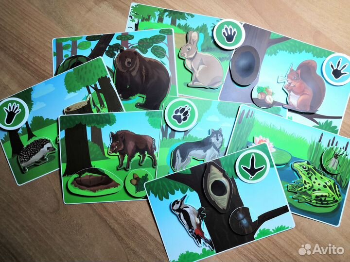 Настольная игра Pic'n Mix лесные животные