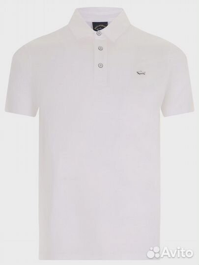 Поло хлопковое Paul & Shark