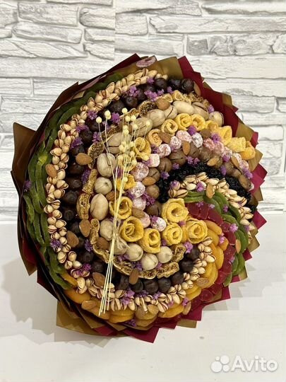 Женские букеты. Сьедобные букеты