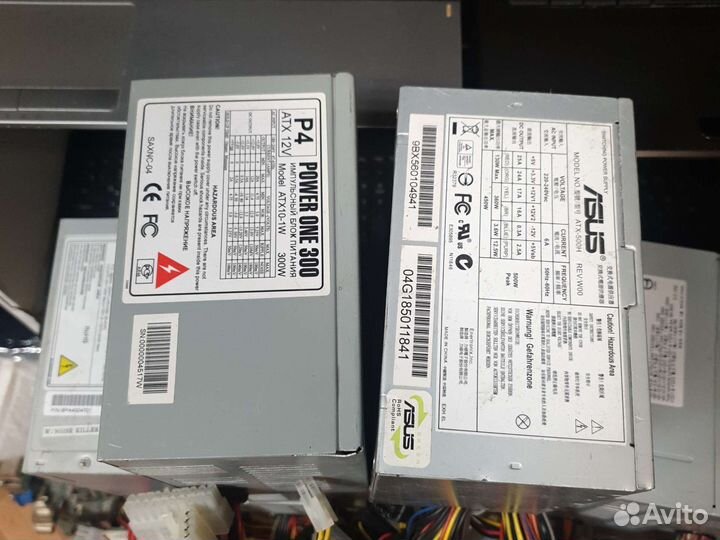 Блоки питания ATX разные б/у
