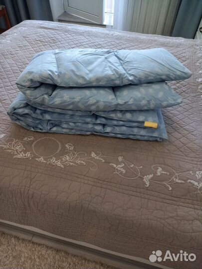 Одеяло пуховое бу