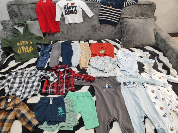 Вещи пакетом для мальчика 80