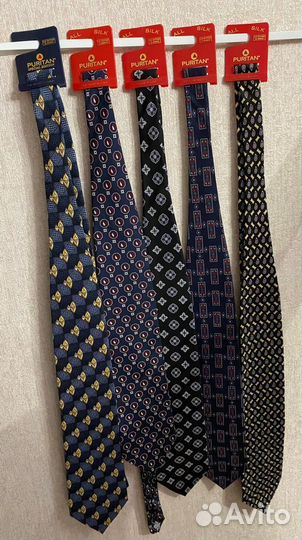 Галстуки puritan, pierre cardin. ALL silk оригинал