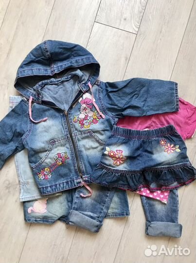 Вещи пакетом на девочку 92 размер