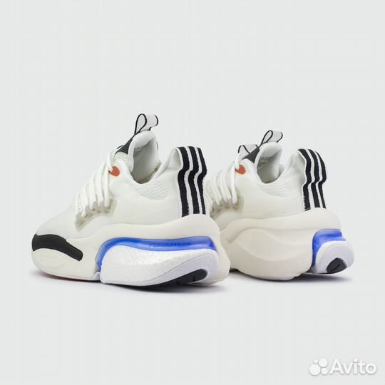 Кроссовки Adidas Alphaboost V1 Wmns White Blue (ар