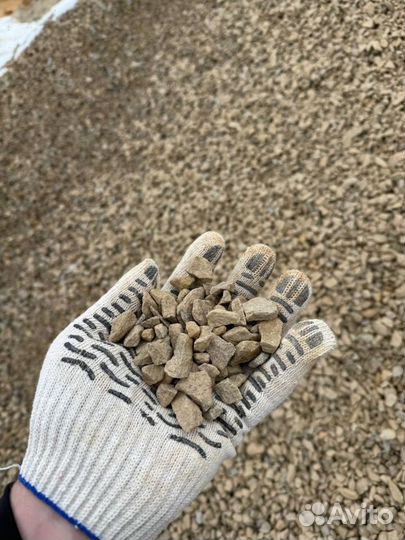 Щебень гранитный, щебень гравийный