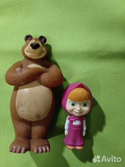 Маша и Медведь, цена за две игрушки
