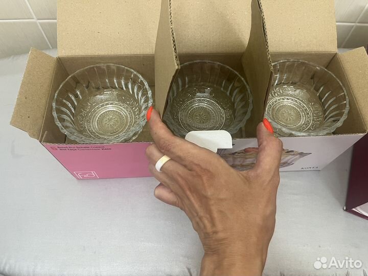 Набор салатников новый