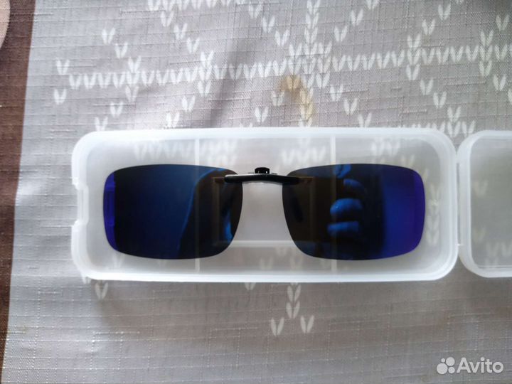 Поляризованные солцезащитные очки на клипсе