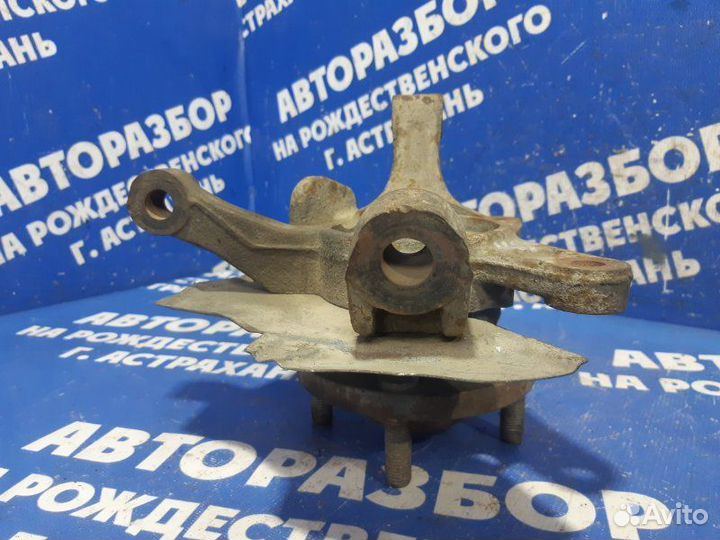 Передний левый поворотный кулак Chevrolet Aveo