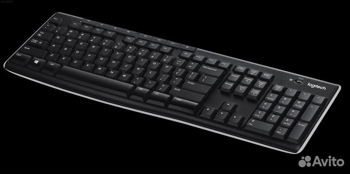 920-003757, Клавиатура мембранная Logitech K270 Бе