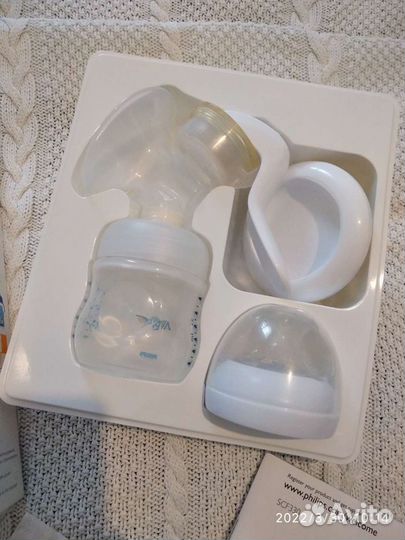 Молокоотсос ручной philips avent