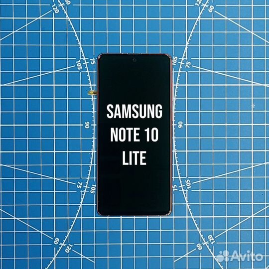 Samsung Note 10 Lite красный (red)
