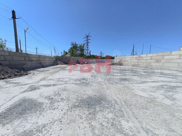 Открытая площадка 20 сот, бетон