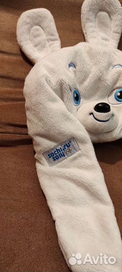 Шапка с ушами зайца