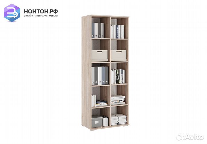 Стеллаж Алина 16.01 дуб мария / белый