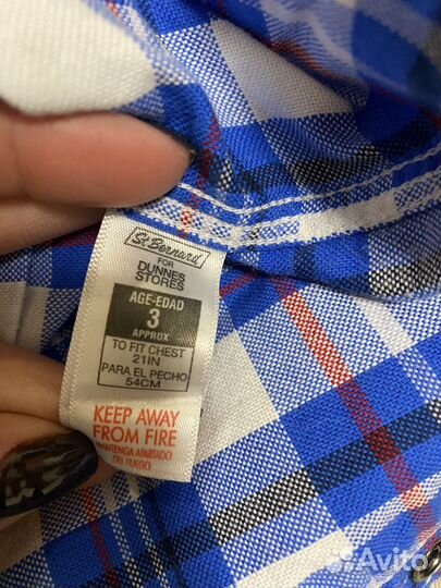 Рубашка для мальчика 104