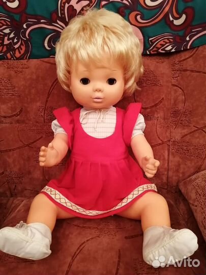 Кукла ретро гдр большая