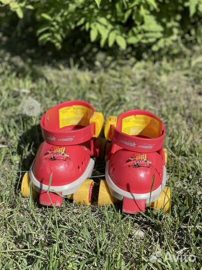 Детские раздвижные ролики и защита