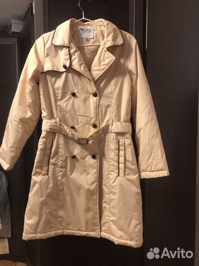 Плащ утепленный для девочки, рост 158 см