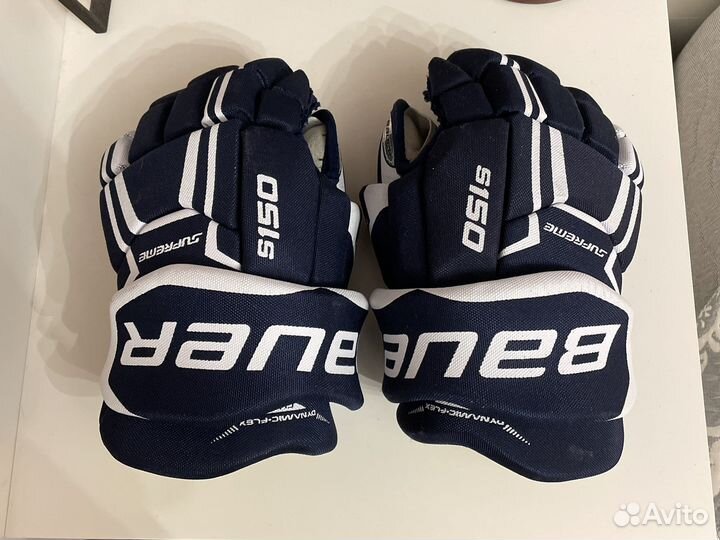 Краги хоккейные 12 размер bauer