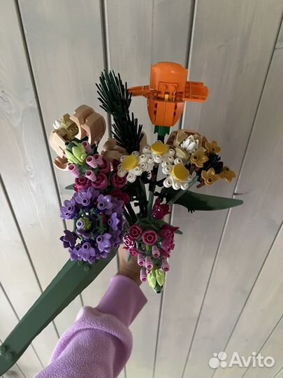 Lego букет цветов оригинал