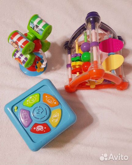 Игрушки для малышей до года пакетом
