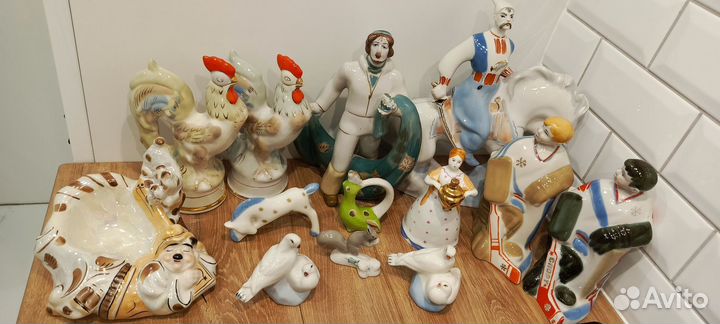 Фарфоровые статуэтки СССР
