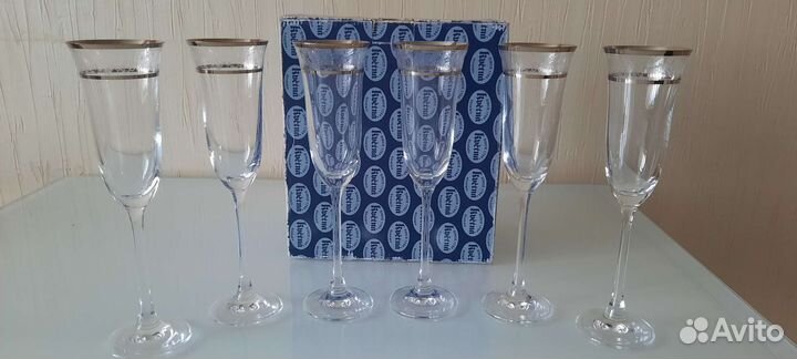 Фужеры 6шт