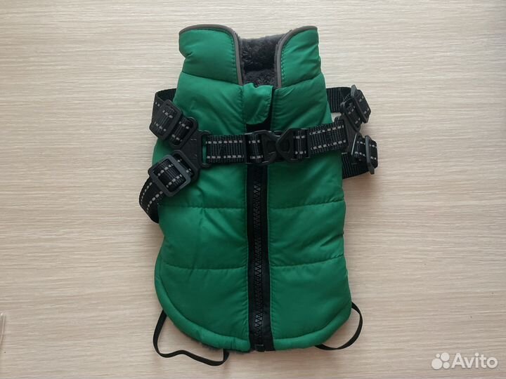 Теплая жилетка для собак мелких пород